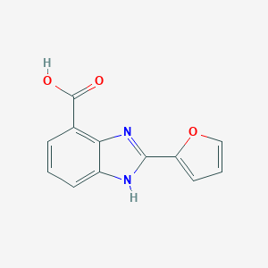 2-Furan-2-yl-3H-benzoimidazole-4-carboxylic acid