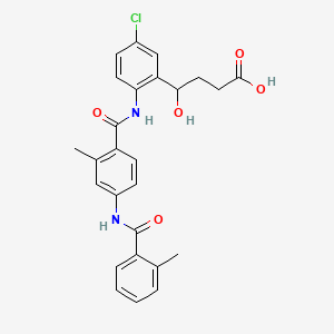 molecular formula C26H25ClN2O5 B584660 DM-4107 CAS No. 1346599-75-4