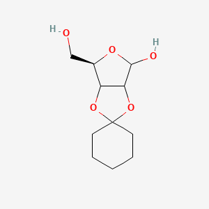 molecular formula C11H18O5 B584664 2,3-O-Cyclohexylidene-beta-D-ribofuranose CAS No. 177414-91-4