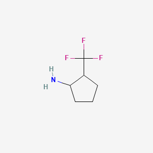 2-(Trifluoromethyl)cyclopentan-1-amine