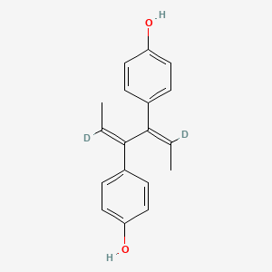 molecular formula C18H18O2 B584718 Z,Z-Dienestrol-d2 CAS No. 1346606-45-8