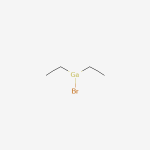 molecular formula C4H10BrGa B584724 Bromo(diethyl)gallane CAS No. 148559-83-5