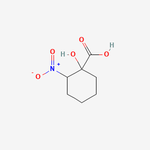 1-Hydroxy-2-nitrocyclohexane-1-carboxylic acid