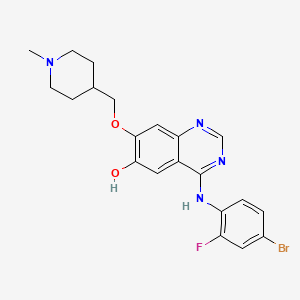 molecular formula C21H22BrFN4O2 B584748 O-Demethyl Vandetanib CAS No. 910298-60-1