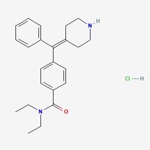 molecular formula C23H29ClN2O B584749 AR-M 1000390 hydrochloride 