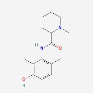 molecular formula C15H22N2O2 B584754 N-(3-羟基-2,6-二甲基苯基)-1-甲基哌啶-2-甲酰胺 CAS No. 37055-90-6