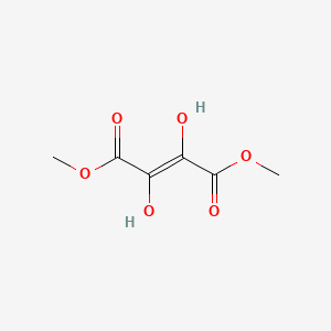 molecular formula C6H8O6 B584755 二甲基二羟基富马酸酯 CAS No. 133-47-1