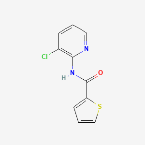 molecular formula C10H7ClN2OS B5847824 N-(3-chloropyridin-2-yl)thiophene-2-carboxamide 