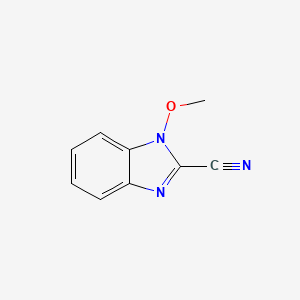 1-Methoxy-1H-benzo[d]imidazole-2-carbonitrile