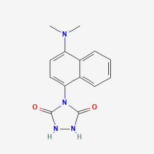 4-[4-(Dimethylamino)naphthyl]-1,2,4-triazolidine-3,5-dione
