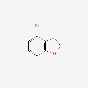 molecular formula C8H7BrO B584836 4-Bromo-2,3-dihydrobenzofuran CAS No. 774220-36-9