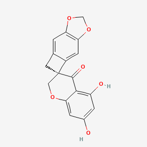 molecular formula C17H12O6 B584855 Scillascillin 
