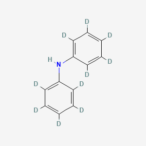 molecular formula C12H11N B584857 Diphenyl-D10-amine CAS No. 37055-51-9
