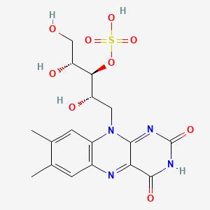 molecular formula C17H20N4O9S B584861 Riboflavin 3'-sulfate CAS No. 149634-99-1