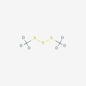 molecular formula C2H6S3 B584904 Dimethyl-d6 Trisulfide CAS No. 58069-93-5