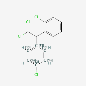 molecular formula C14H10Cl4 B584925 Mitotane-13C6 