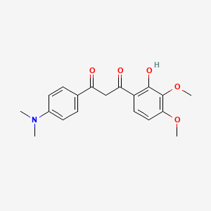 1-[4-(Dimethylamino)phenyl]-3-(2-hydroxy-3,4-dimethoxyphenyl)propane-1,3-dione