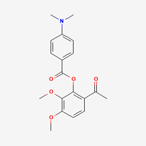 4-(Dimethylamino)benzoic Acid 6-Acetyl-2,3-dimethoxyphenyl Ester