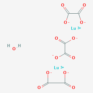 molecular formula C6H2Lu2O13 B058494 Lutetium(3+);oxalate;hydrate CAS No. 117247-81-1