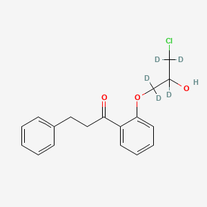 Depropylamino Chloro Propafenone-d5