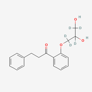 Depropylamino Hydroxy Propafenone-d5
