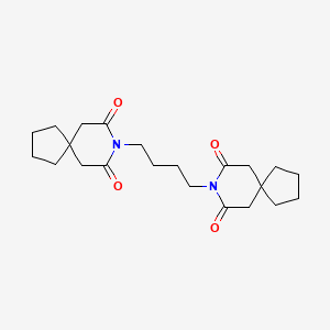 8,8'-(1,4-Butanediyl)bis-8-azaspiro[4.5]decane-7,9-dione