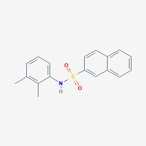 molecular formula C18H17NO2S B5849695 N-(2,3-dimethylphenyl)naphthalene-2-sulfonamide 