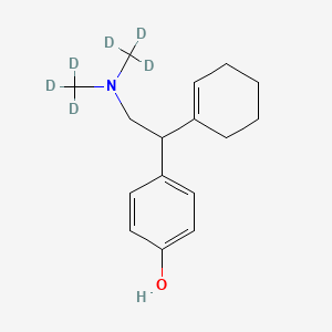 molecular formula C16H23NO B584995 rac Dehydro-O-desmethyl Venlafaxine-d6 CAS No. 1346598-00-2