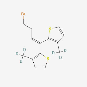 2,2'-(4-Bromo-1-butenylidene)bis-3-methyl-d6-thiophene