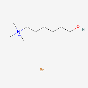 molecular formula C9H22BrNO B585014 6-Hydroxy-N,N,N-trimethylhexan-1-aminium Bromide CAS No. 118843-18-8