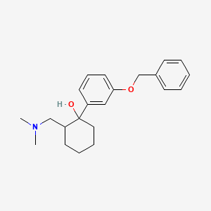 1-(3-(Benzyloxy)phenyl)-2-((dimethylamino)methyl)cyclohexanol