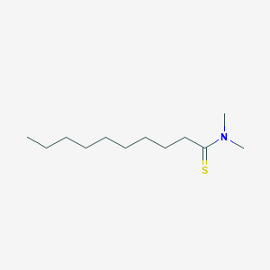 molecular formula C12H25NS B058502 N,N-dimethyldecanethioamide CAS No. 125188-67-2