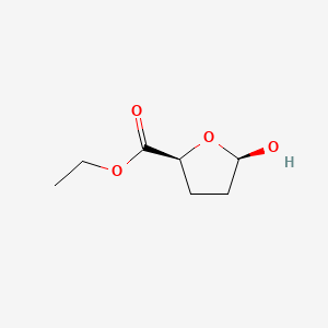 (2S,5R)-Ethyl 5-hydroxytetrahydrofuran-2-carboxylate