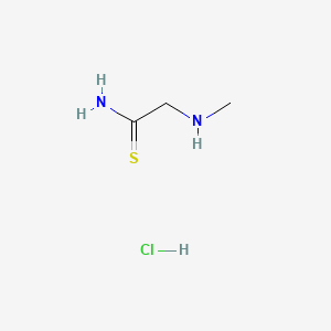 2-(Methylamino)ethanethioamide hydrochloride