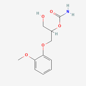 molecular formula C11H15NO5 B585094 1-Descarbamoyl-2-carbamoyl Methocarbamol CAS No. 10488-39-8