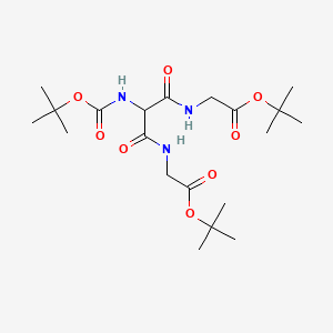 N-Boc-aminomalamido-N,N'-Diacetic di-tert-Butyl Ester