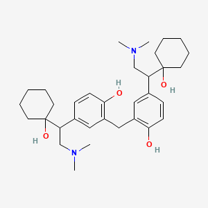 molecular formula C33H50N2O4 B585250 O-Desmethyl Venlafaxine Dimer CAS No. 1187545-62-5