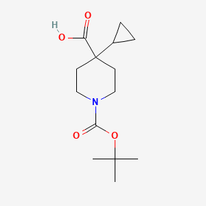 1-(Tert-butoxycarbonyl)-4-cyclopropylpiperidine-4-carboxylic acid