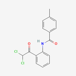 N-[2-(Dichloroacetyl)phenyl]-4-methylbenzamide