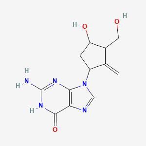molecular formula C12H15N5O3 B585295 Entecavir Impurity A CAS No. 1367369-78-5