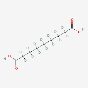 molecular formula C9H16O4 B585296 Azelaic acid-d14 CAS No. 119176-67-9