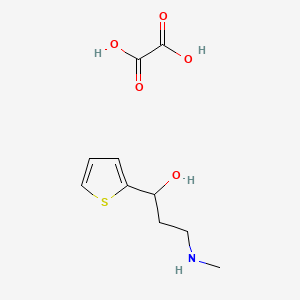 molecular formula C10H15NO5S B585324 3-(Methylamino)-1-(thiophen-2-yl)propan-1-ol Oxalate CAS No. 1035456-54-2