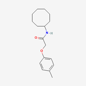 molecular formula C17H25NO2 B5853424 WAY-313165 
