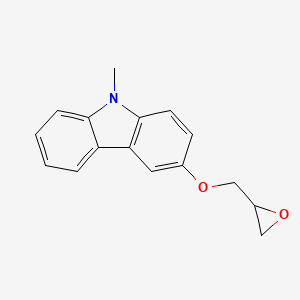 9-Methyl-3-(oxiran-2-ylmethoxy)-9H-carbazole