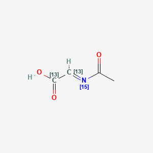 2-Acetyliminoacetic acid