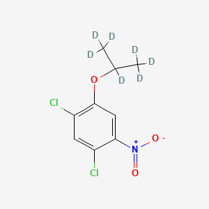 2,4-Dichloro-5-nitrophenyl Isopropyl-d7 Ether