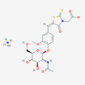 molecular formula C21H27N3O10S2 B058537 Vra-glcnac CAS No. 125261-87-2
