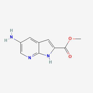 methyl 5-amino-1H-pyrrolo[2,3-b]pyridine-2-carboxylate