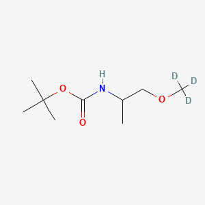 N-tert-Butyloxycarbonyl DL-Alaninol Methyl Ether-d3