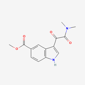 Methyl 3-(2-(dimethylamino)-2-oxoacetyl)-1H-indole-5-carboxylate